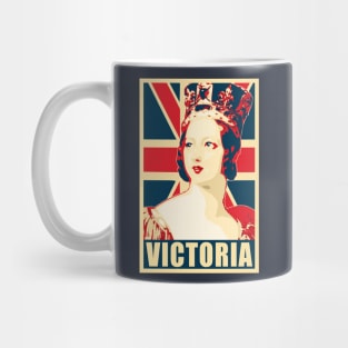 Queen Victoria Union Jack Propaganda Mug